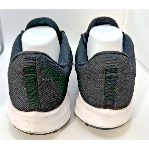 Nike Downshifter 9 Shoes Men's 12 Black White Swoosh Anthracite Trainers Sport - Picture 4 of 7